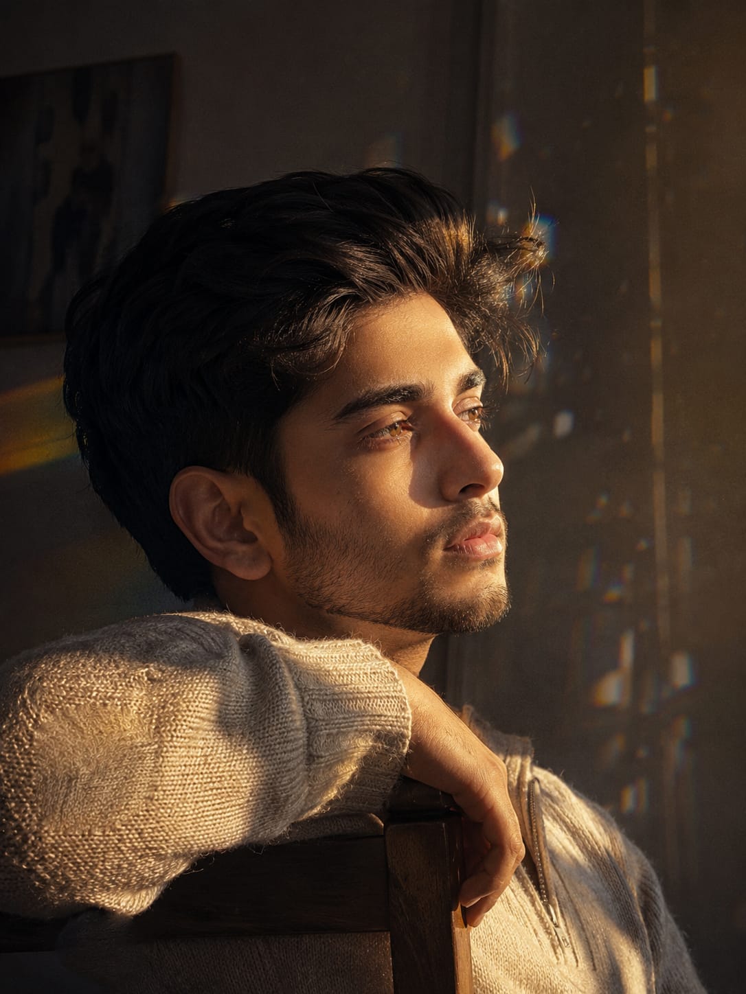 Golden Hour Portrait AI Prompt | Ultra Realistic Cinematic Sunlight Photography (8K)